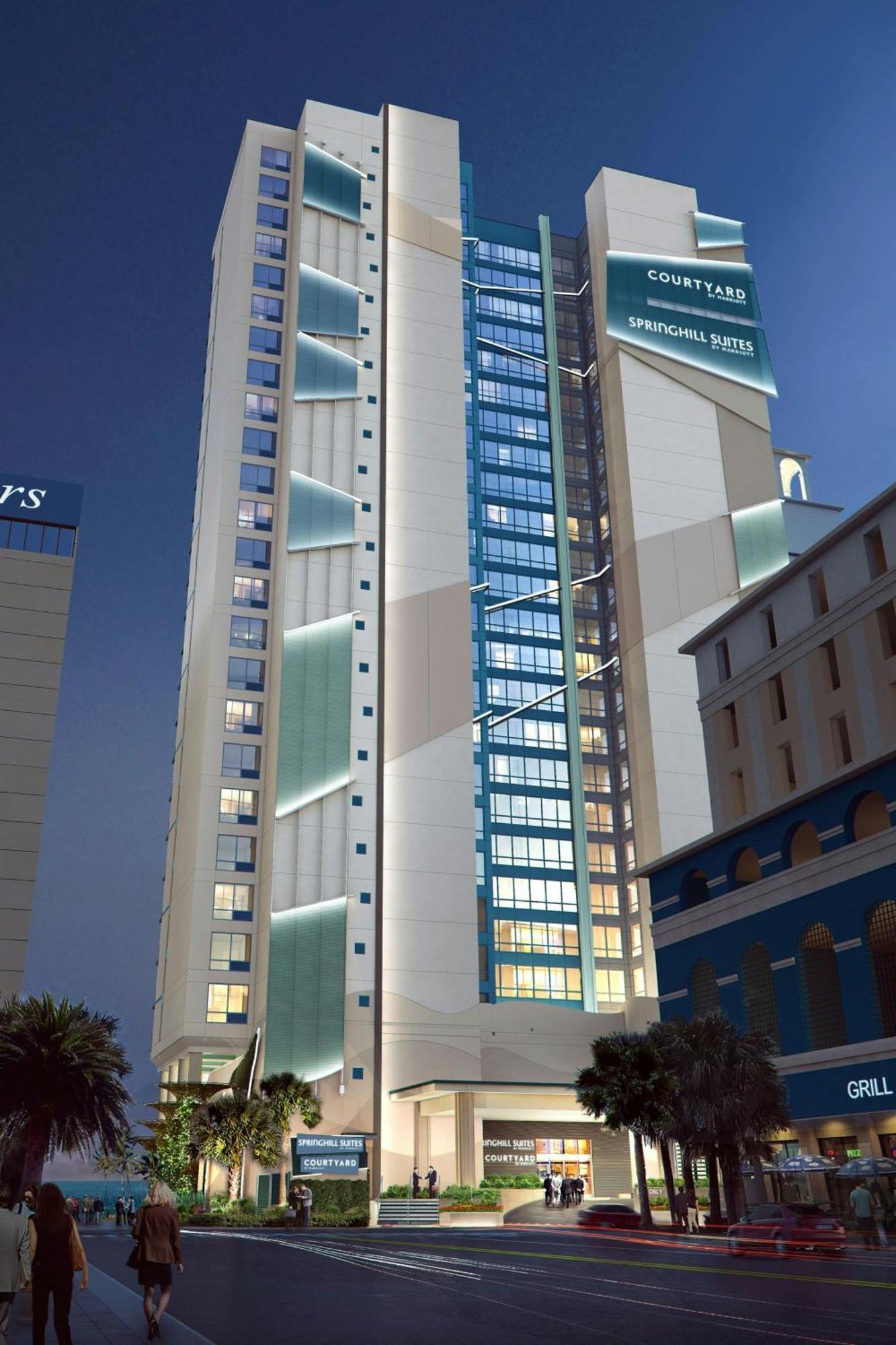 Courtyard By Marriott Myrtle Beach Oceanfront Exterior foto